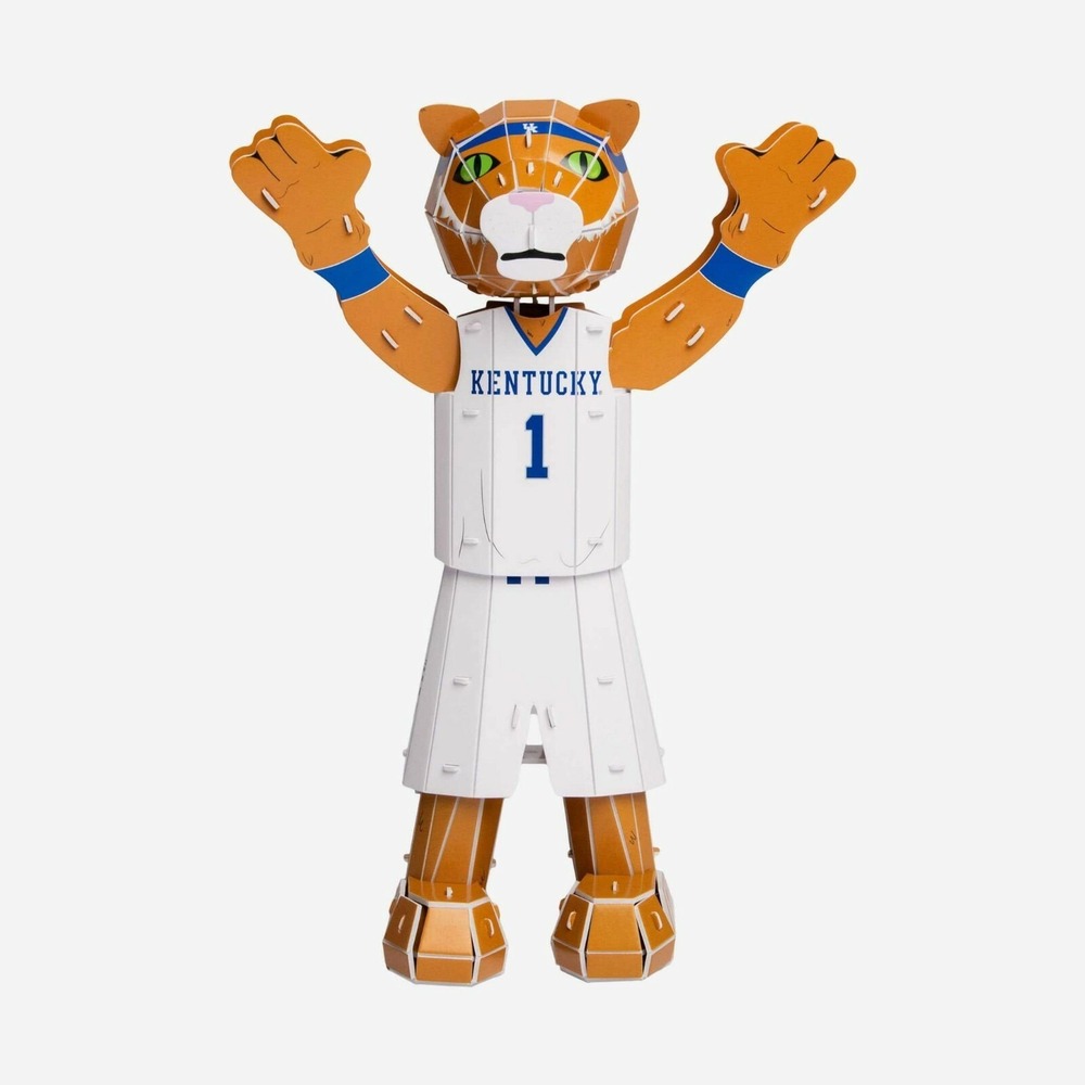 SCRATCH NCAA Kentucky‎ Wildcats Foco PZLZ 3D Mascot Puzzle NEW